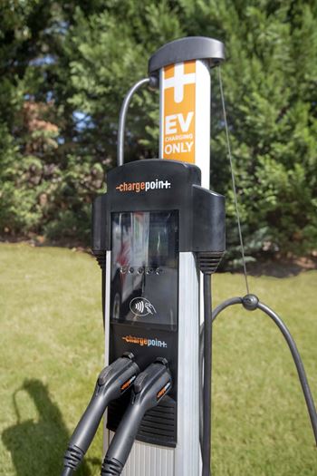 Electric car charging stations